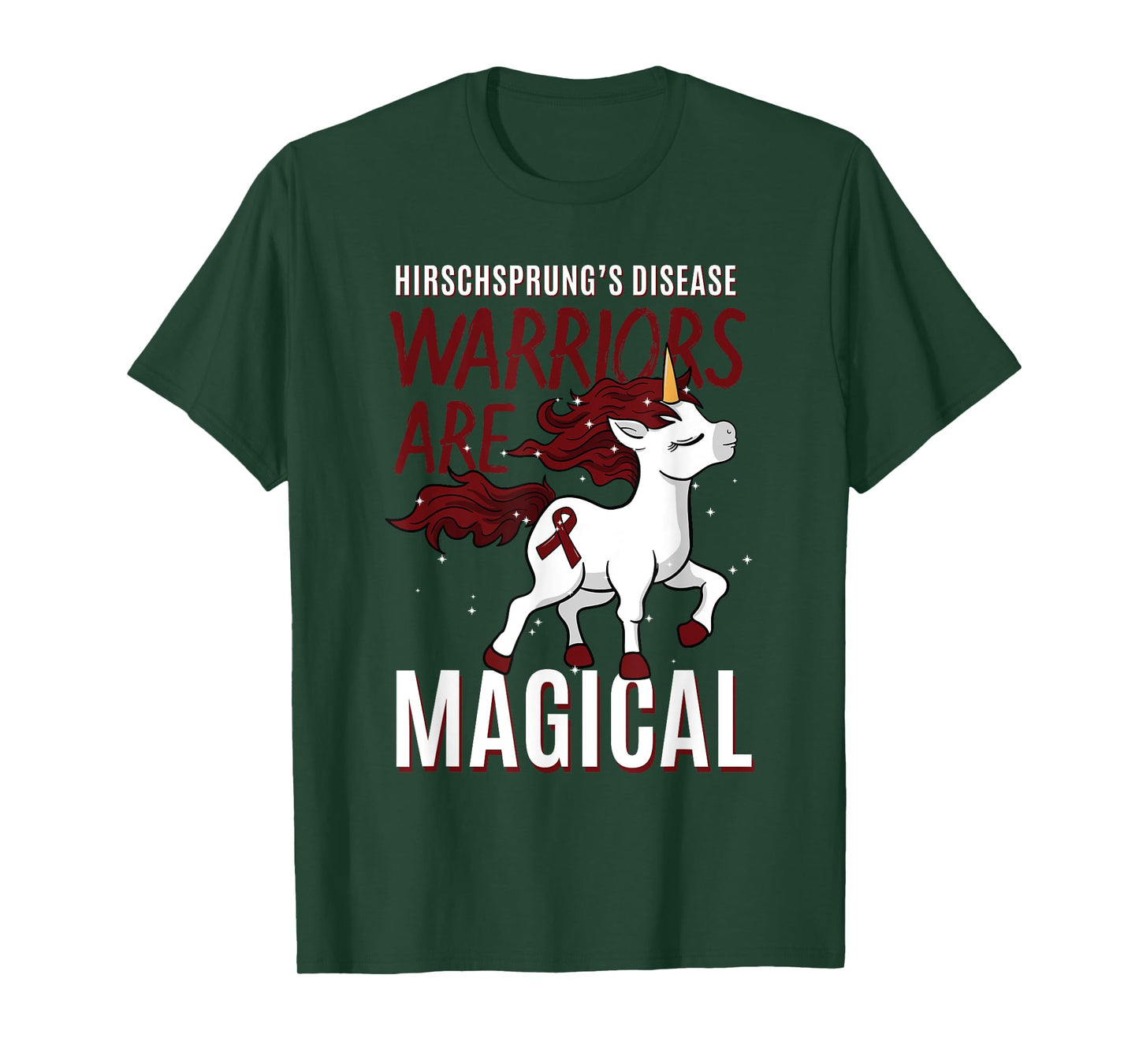 Hirschsprung's Disease Unicorn Intestinal Disorder Gift Idea T-Shirt