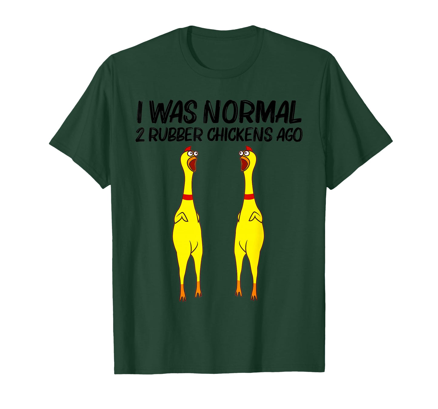 Cute Rubber Chicken Funny Rubber Chicken Gift Men Women T-Shirt