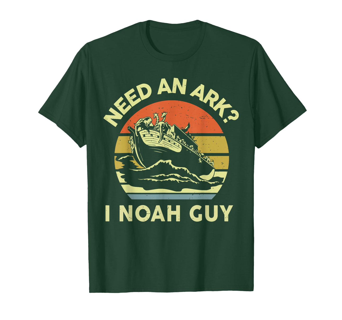 Need An Ark I Noah Guy Toddler Kid Women Funny Christian God T-Shirt