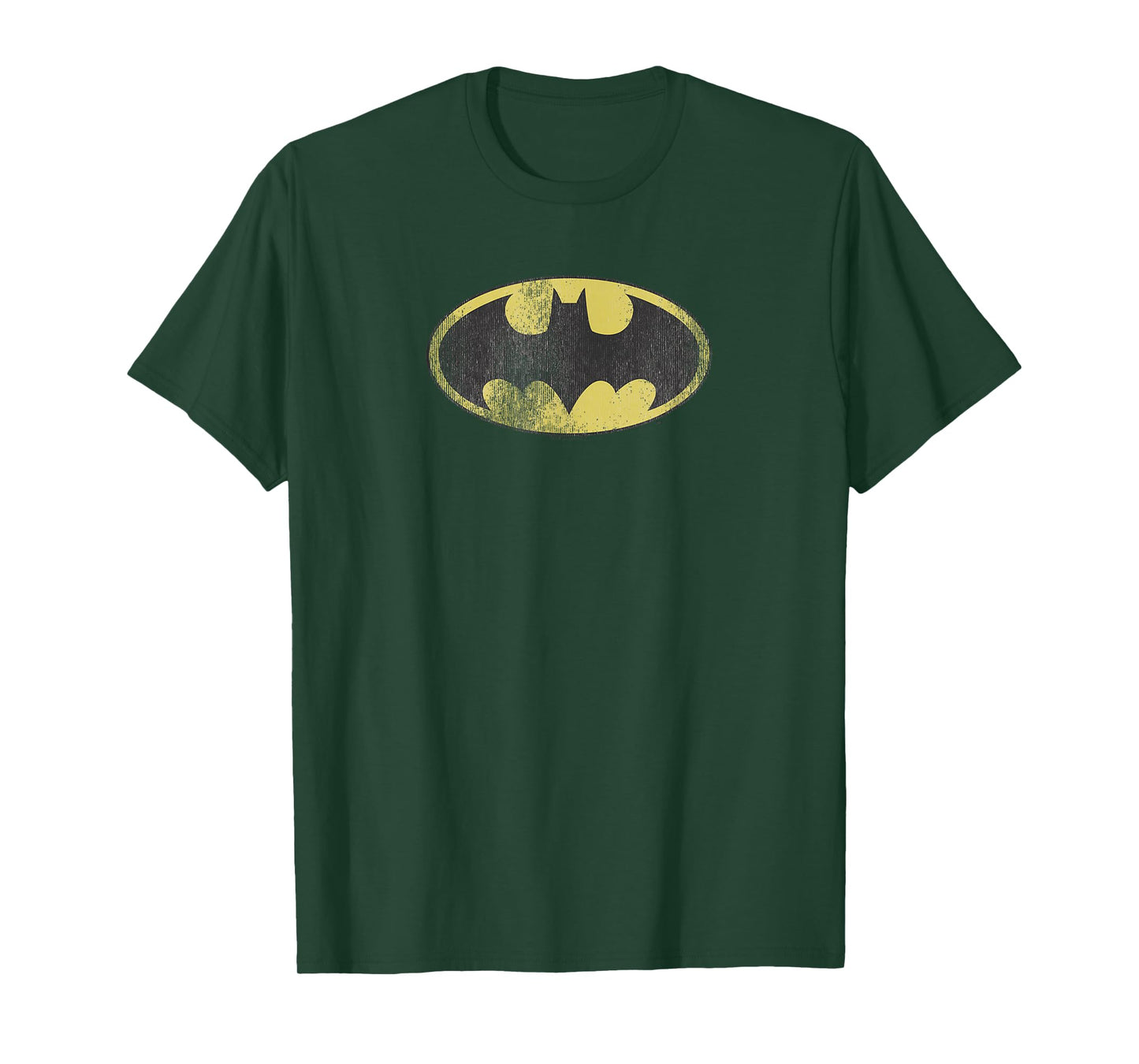 Batman Retro Bat Logo Distressed T-Shirt
