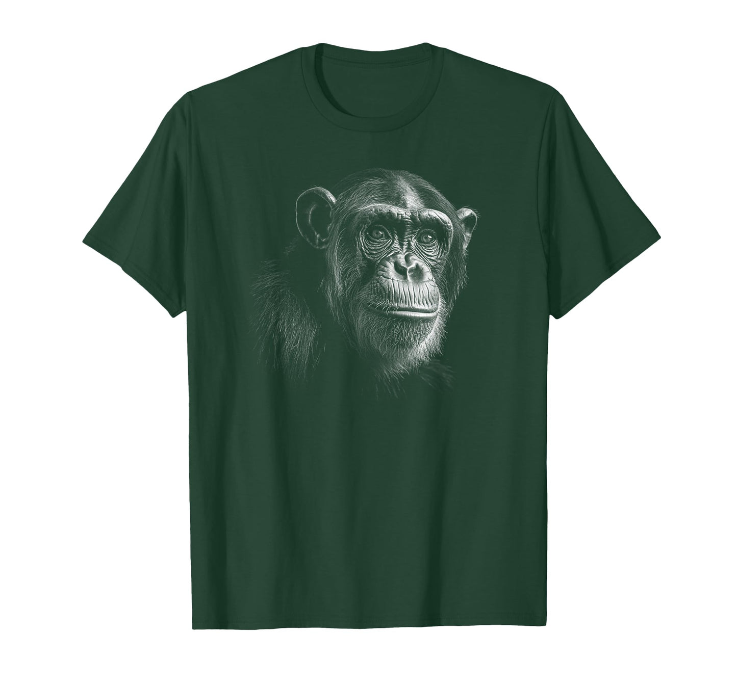Cute Chimpanzee Monkey Primate Portrait Chimp T-Shirt