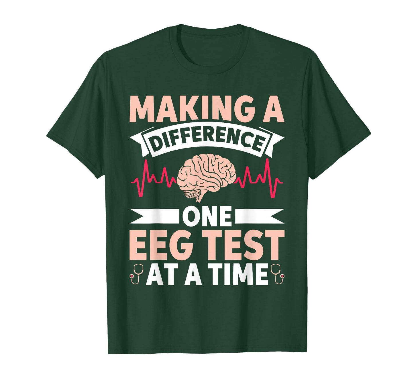 Funny Medical Neuro Tech EEG Technologist Tee EEG Tech T-Shirt