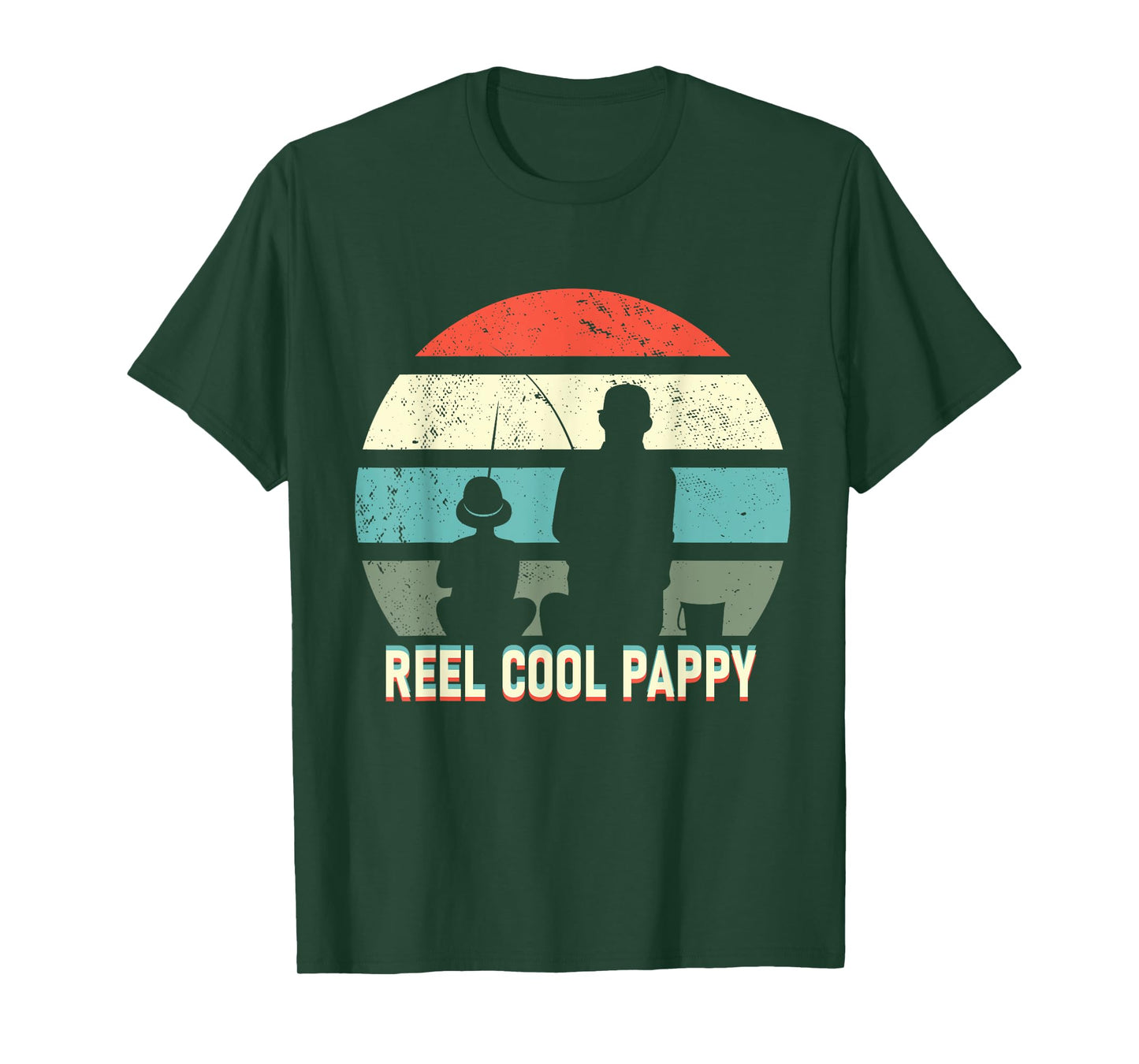 reel cool Pappy fisherman grandpa father's day Fishing gifts T-Shirt