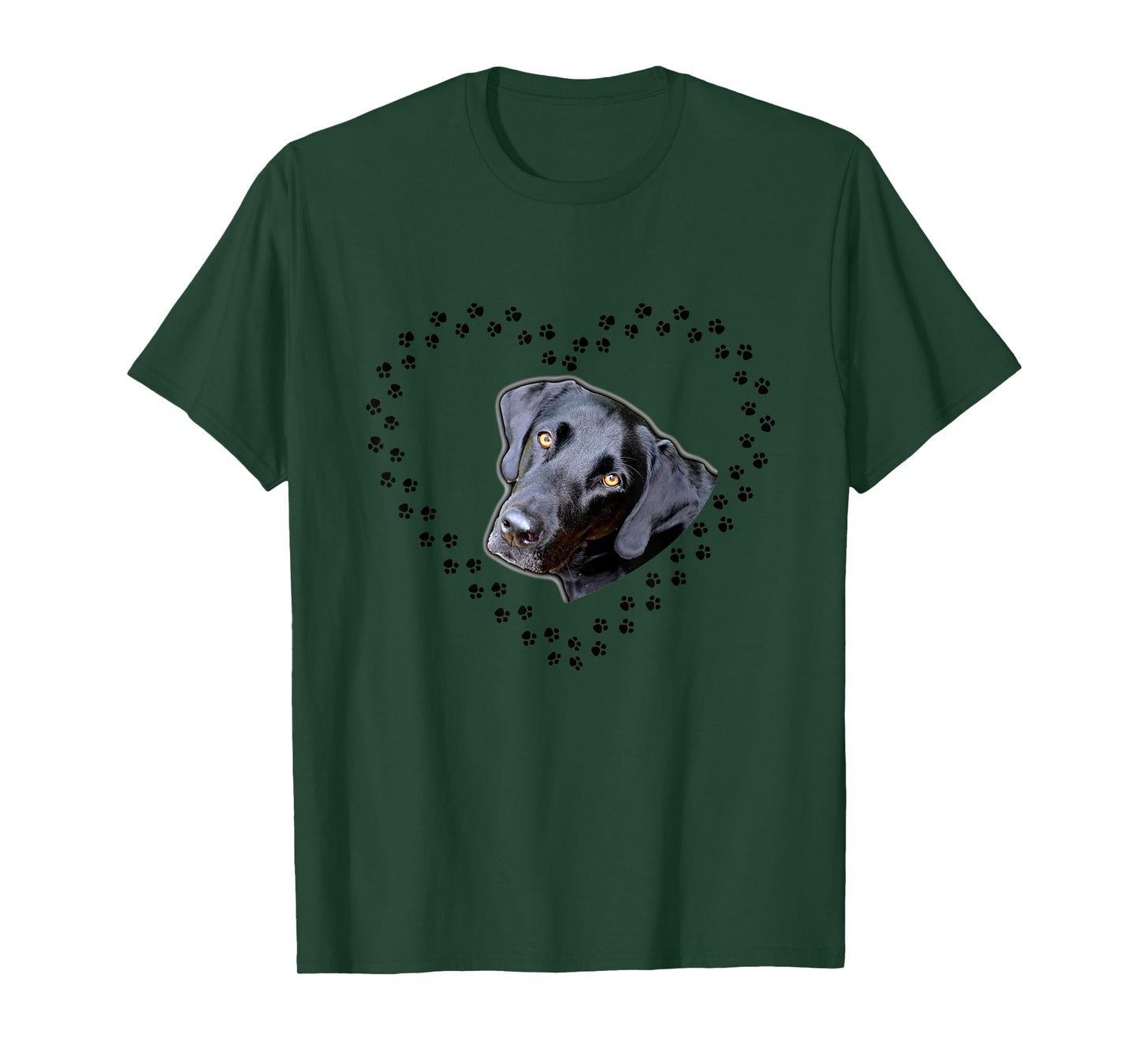 Black Labrador Retriever Dog T-Shirt