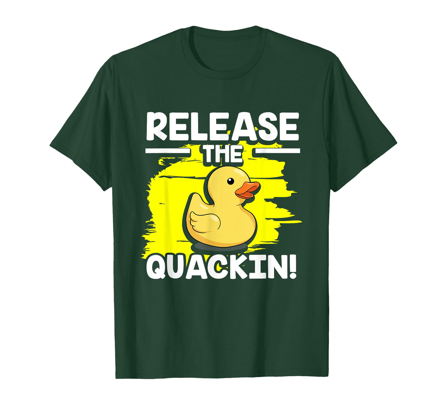 Yellow Rubber Duck - Release The Quackin! T-Shirt