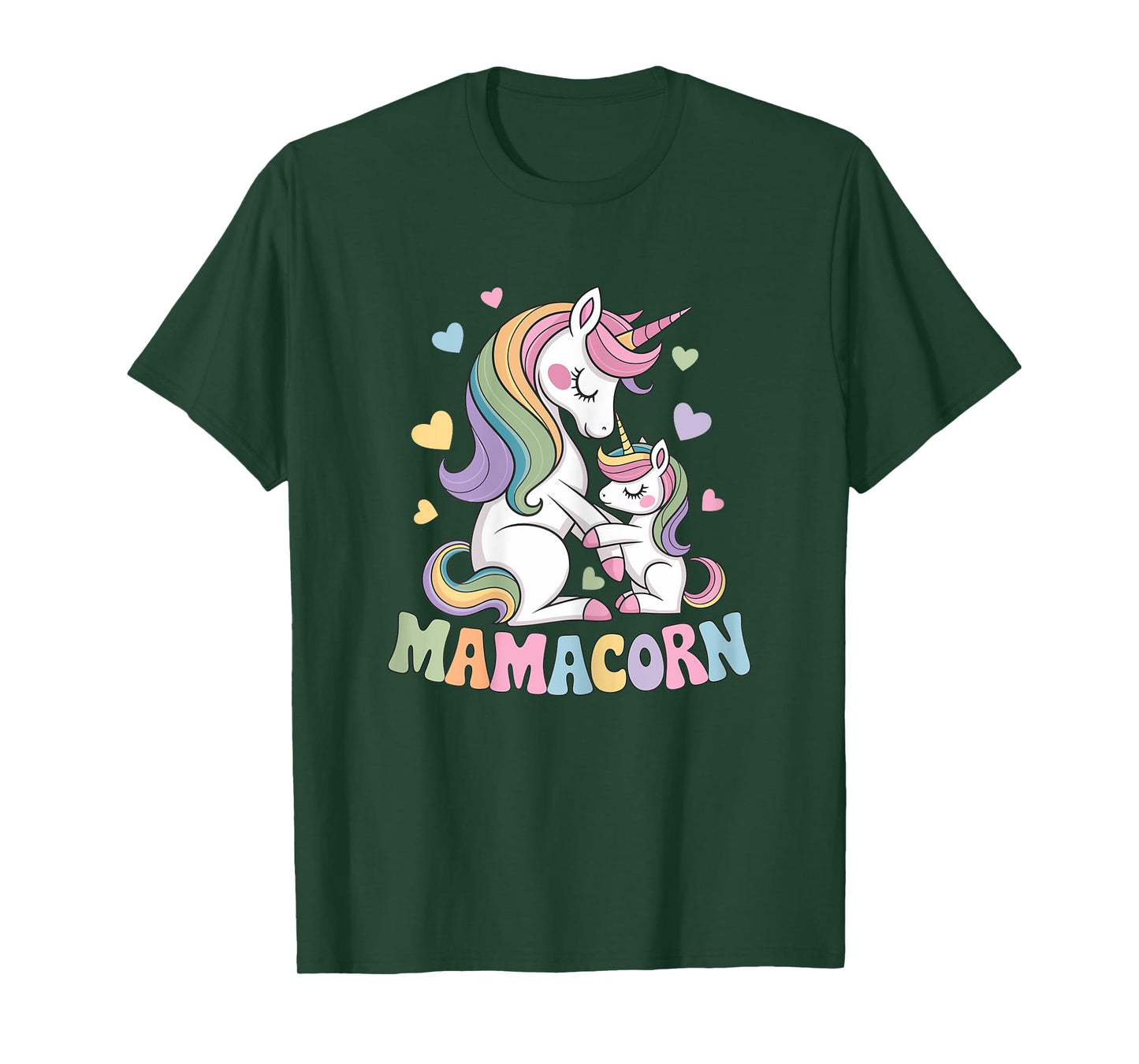 Funny Mamacorn Unicorn Mothers Day Mom Women Mother T-Shirt