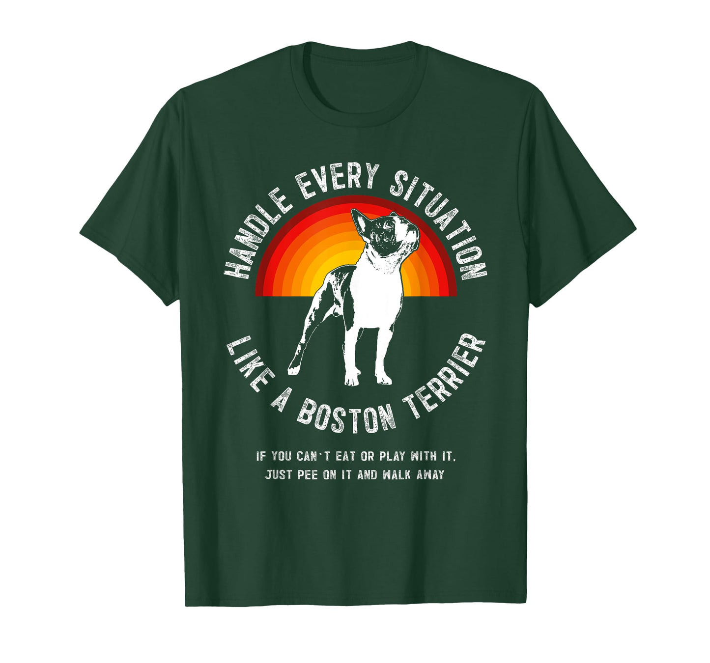 Boston Terrier Boston-Bulldog Men Women Kids T-Shirt