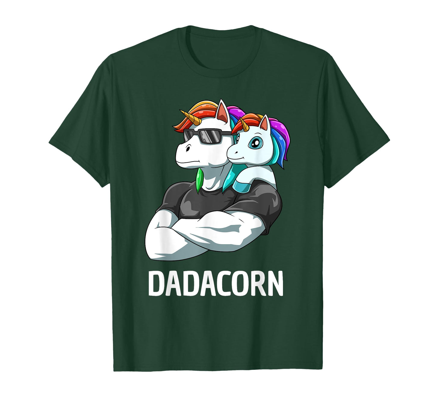 Dadacorn - Father Daughter Unicorns T-Shirt