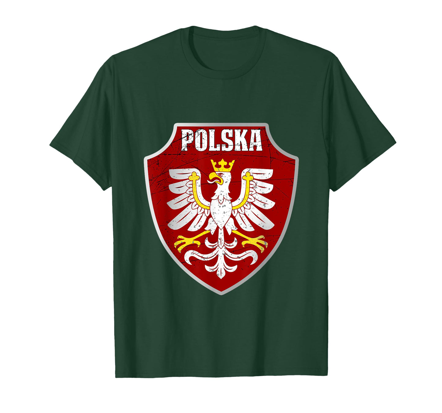 Polska Logo Vintage Retro Eagle Polish Pride Poland T-Shirt