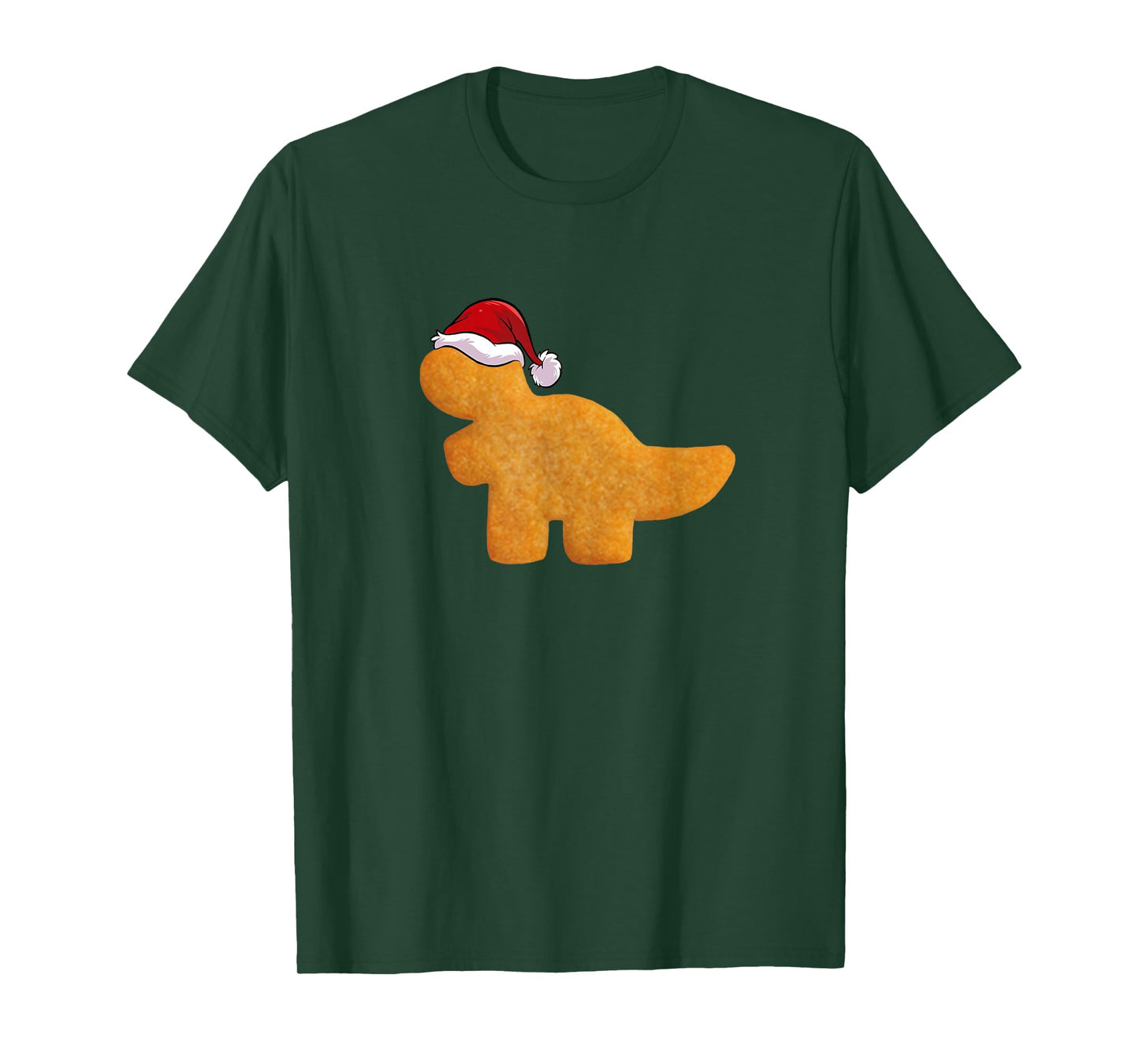 Dino T-Rex Chicken Nugget | Funny Tyrannosaurus Christmas T-Shirt