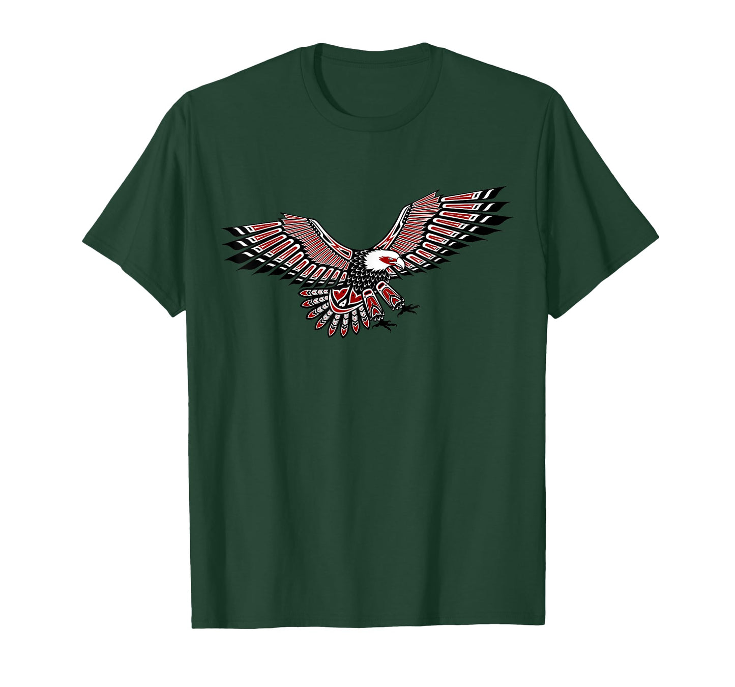 Native American Indian Eagle Totem Art Northwest T-Shirt