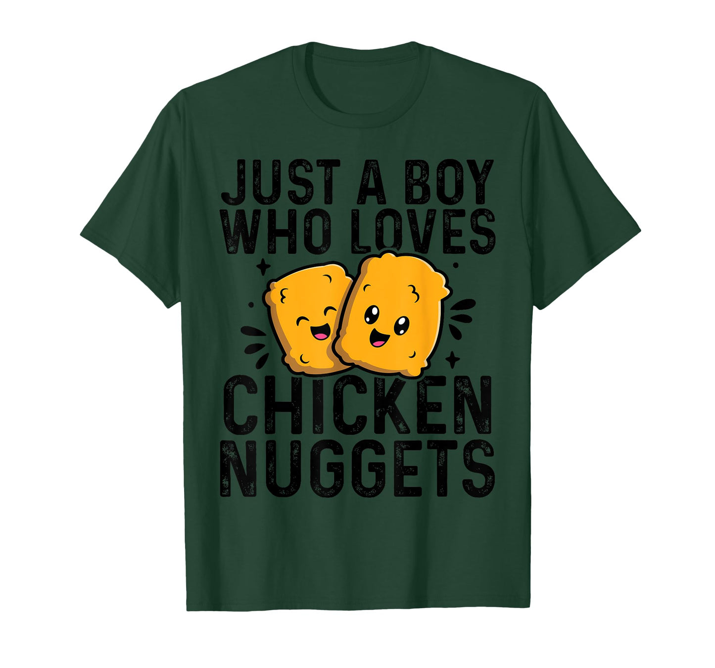 Chicken Nuggets Kids Just A Boy Who Loves Chicken Nuggets T-Shirt