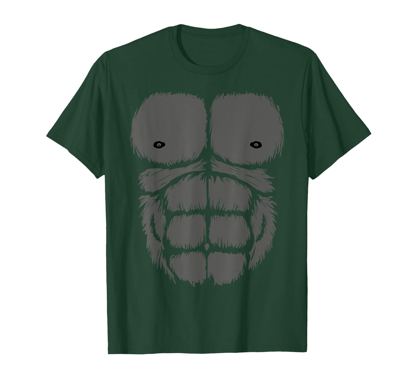 Gorilla Chest Belly TShirt Monkey Ape Muscle Kids Adult Fanc T-Shirt