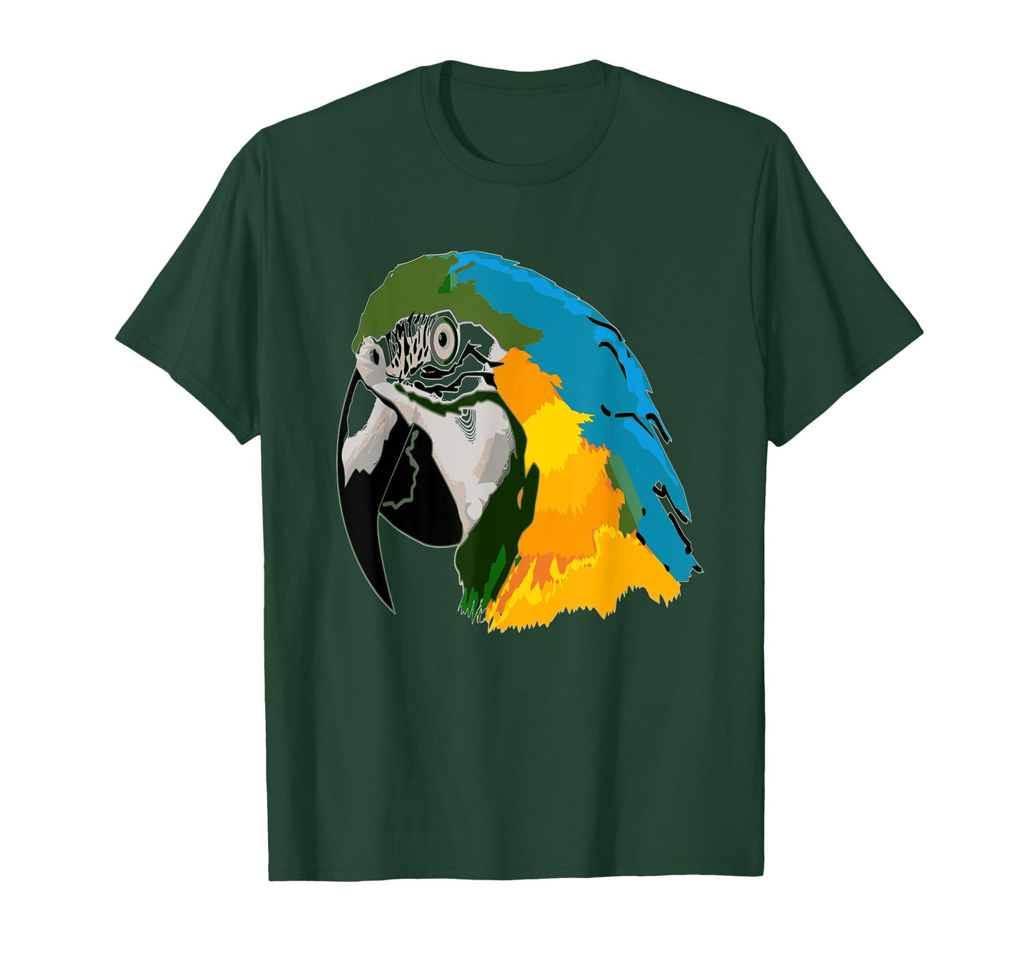Bird Lovers Parrot Head Clothes T-Shirt
