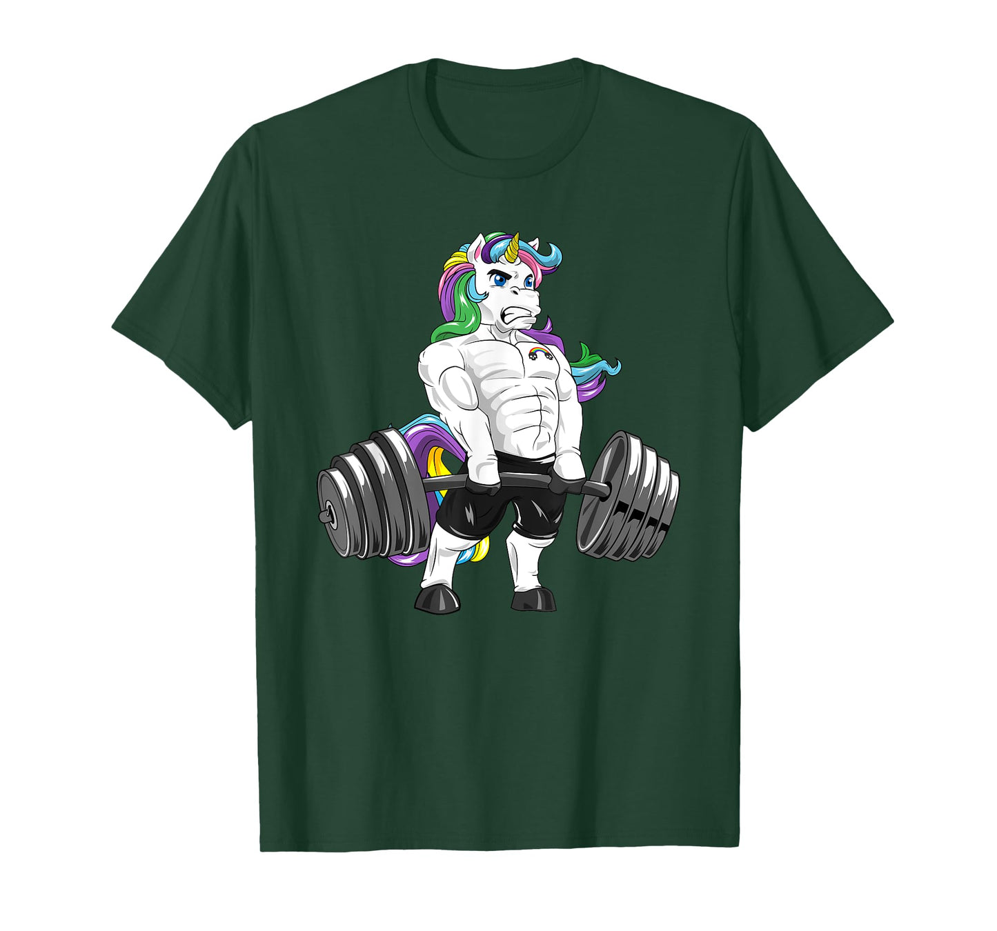 Unicorn Deadlift Workout Bodybuilder T-Shirt for Men T-Shirt