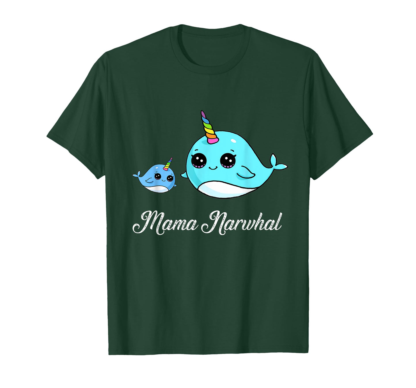 Mama Narwhal Cute Narwhal Shirt Mothers Day Gift T-Shirt