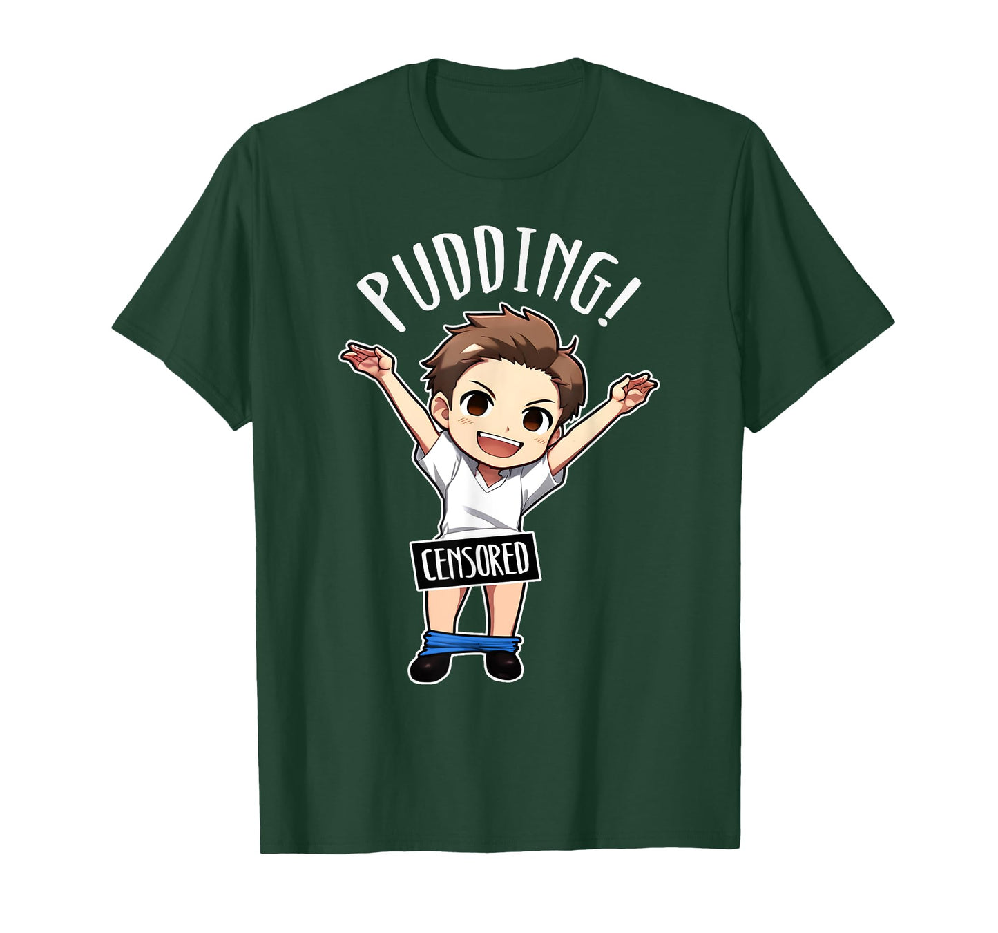 Chibi Pudding Scene Funny SPN T-Shirt