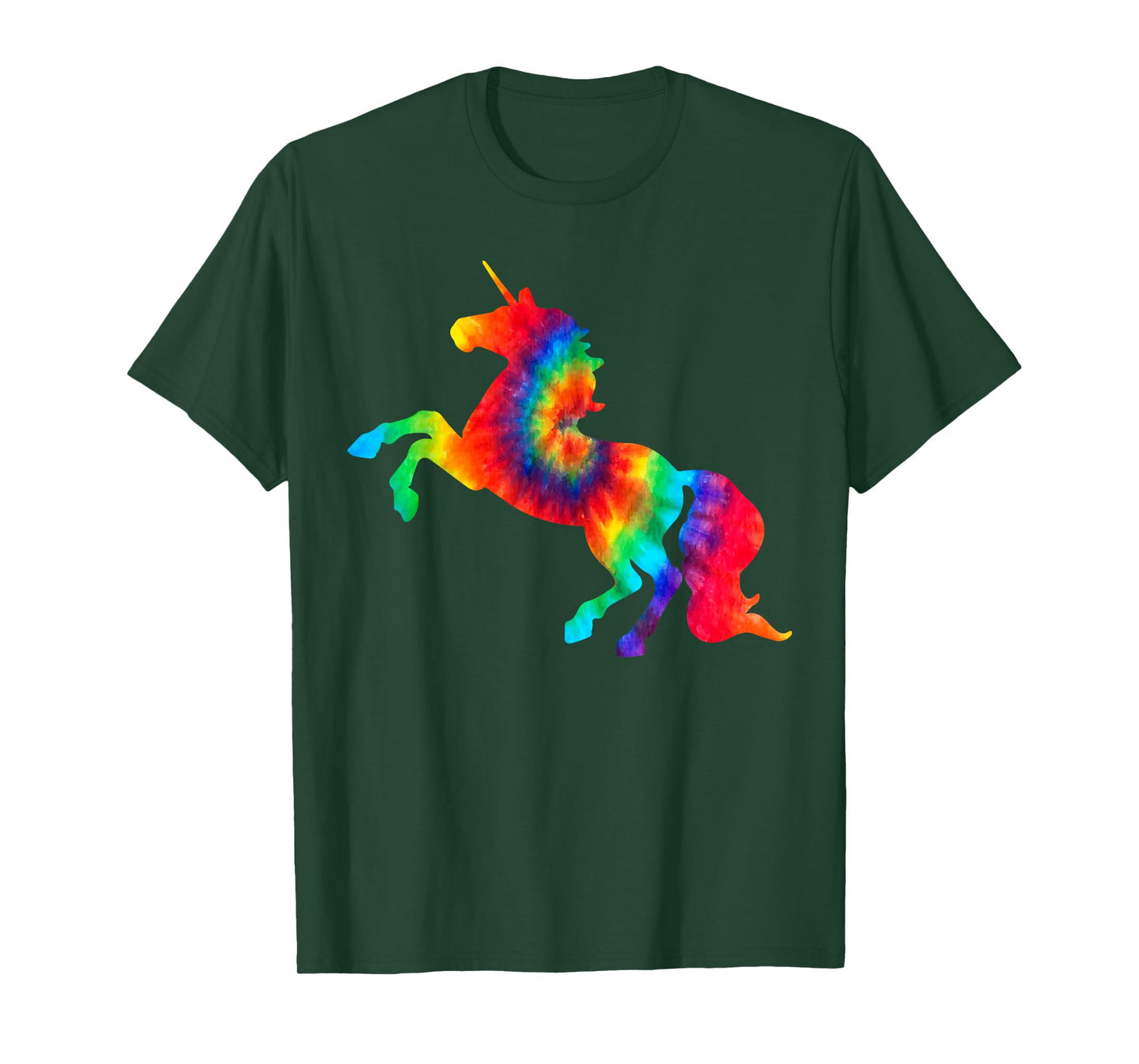 Cool Unicorn Tie Dye T-Shirt Gift For Funny Boys And Girls T-Shirt