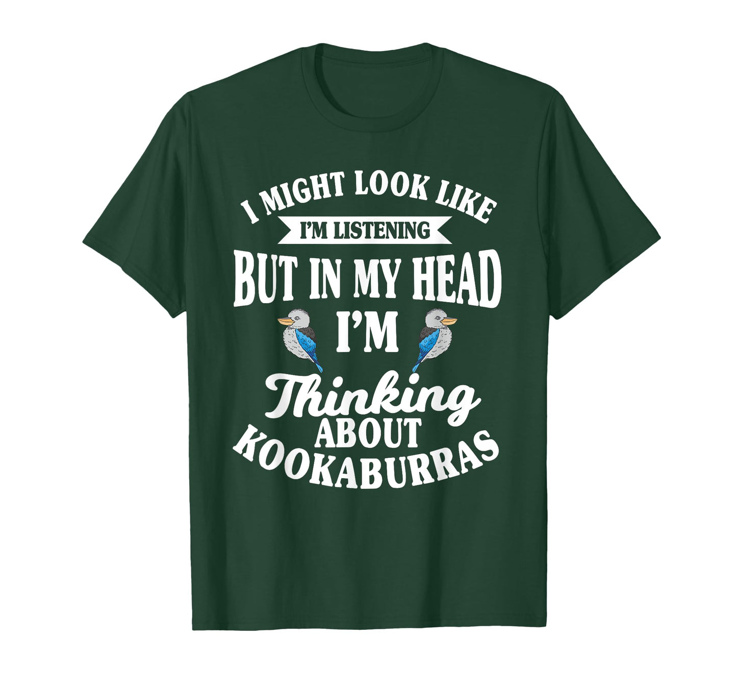 Kookaburra Kingfisher Birdwatcher Ornithologist Breeder T-Shirt