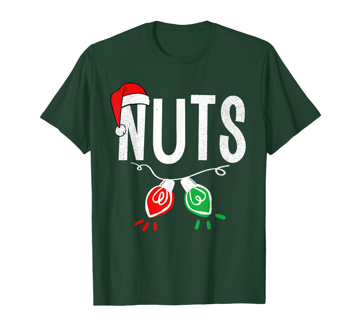 Chest Nuts Matching Chestnuts Funny Christmas Couples Nuts T-Shirt