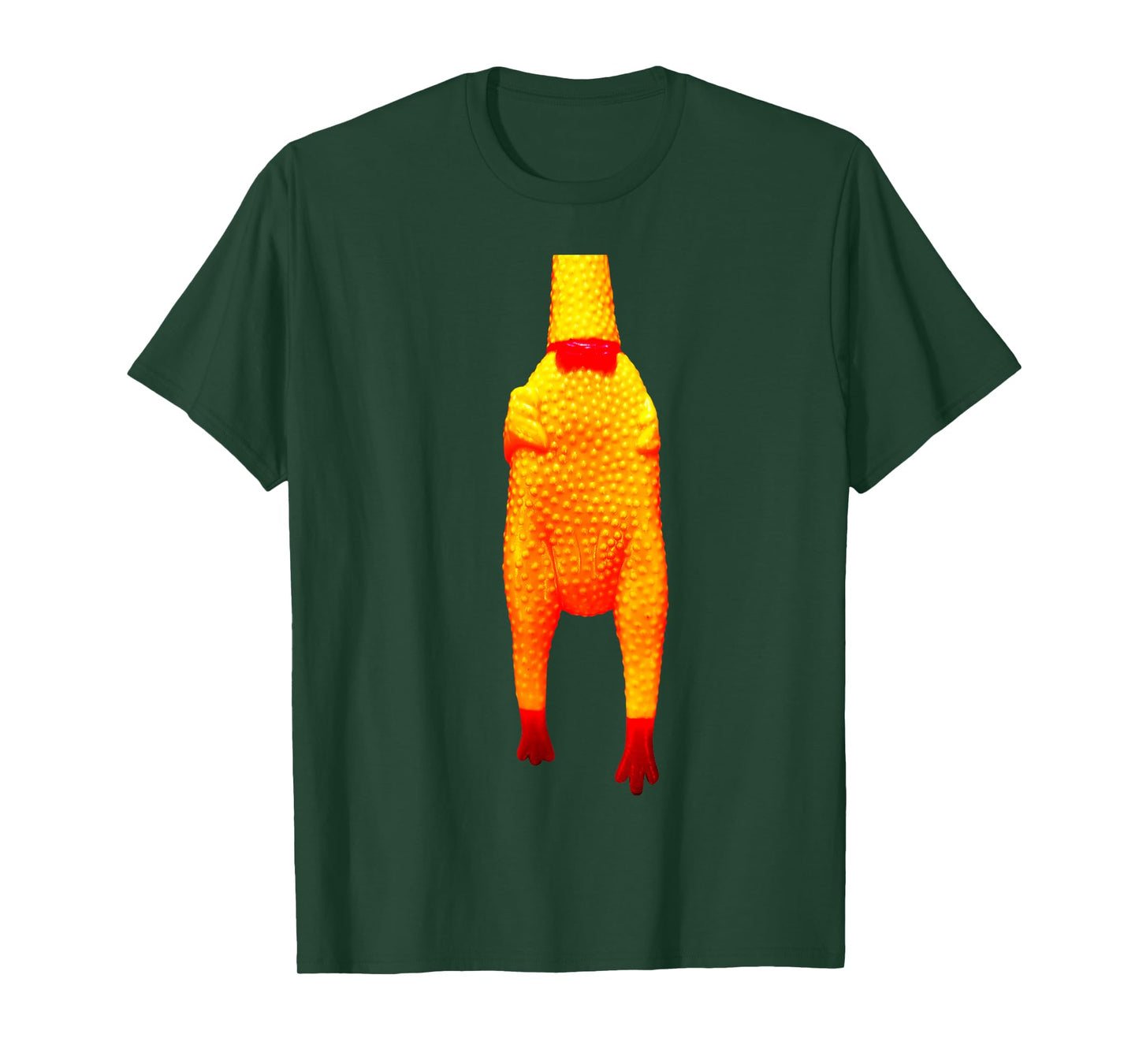 Rubber Chicken Costume For Kids Women Adult Spirit Animal T-Shirt