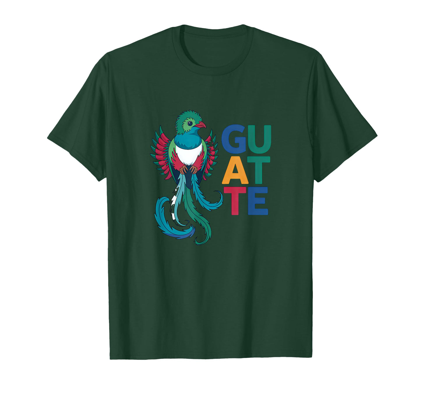 Guatemala Guate Bird Guatemalan Quetzal T-Shirt