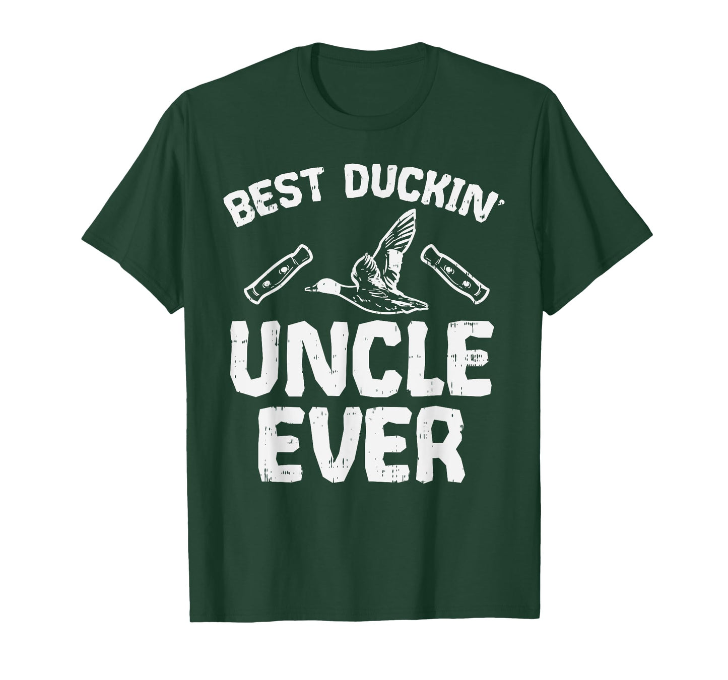 Best Duckin Uncle Duck Hunting Waterfowl Bird Hunter Gift T-Shirt