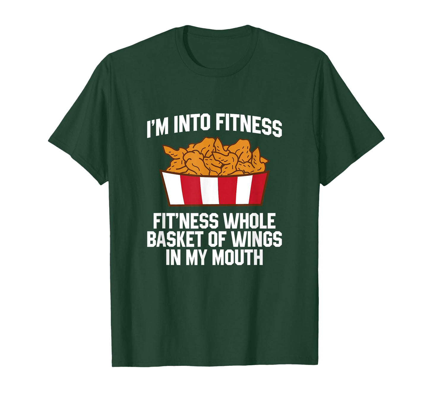 Chicken Wings Quote Hot Wing Fast Food Funny Chicken Wings T-Shirt