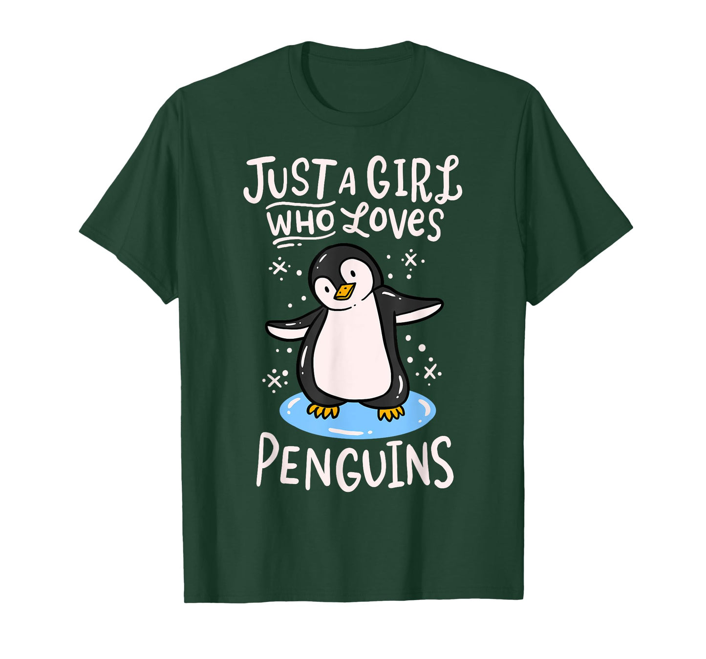 Penguin Just a Girl who Loves Penguins T-Shirt