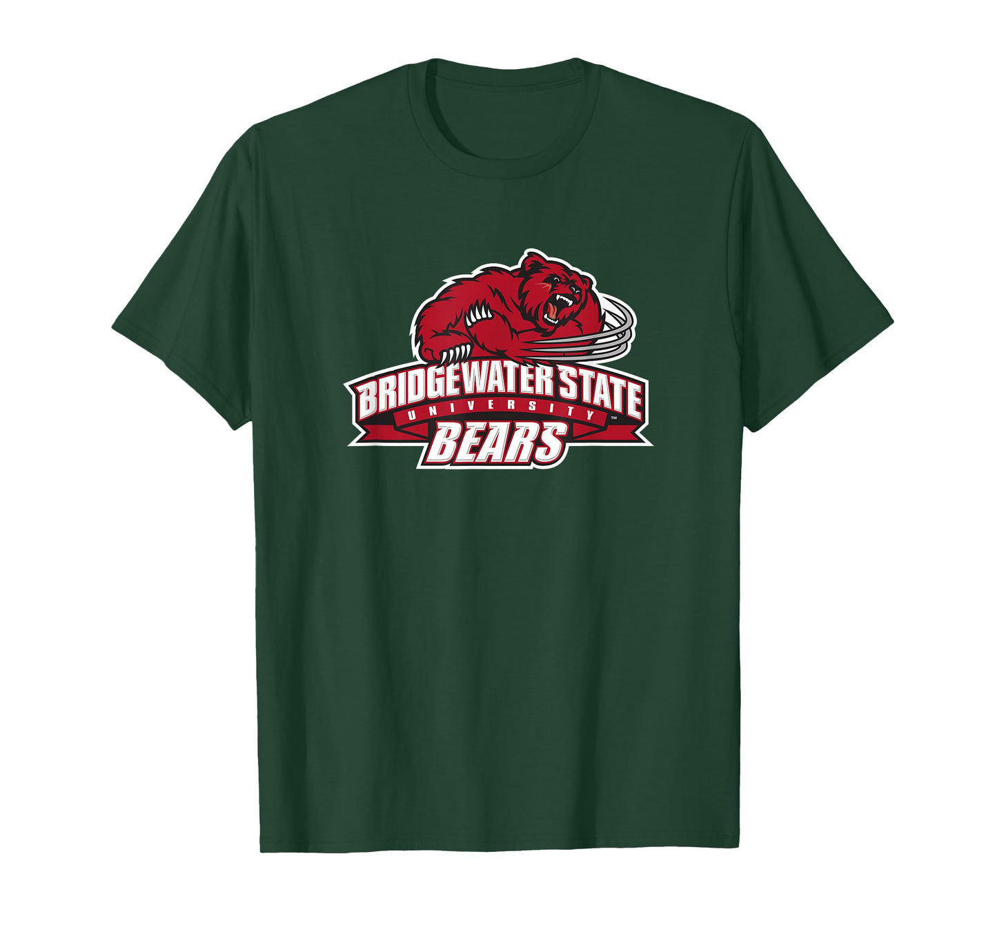 Bridgewater State University BSU Bears Primary Logo T-Shirt