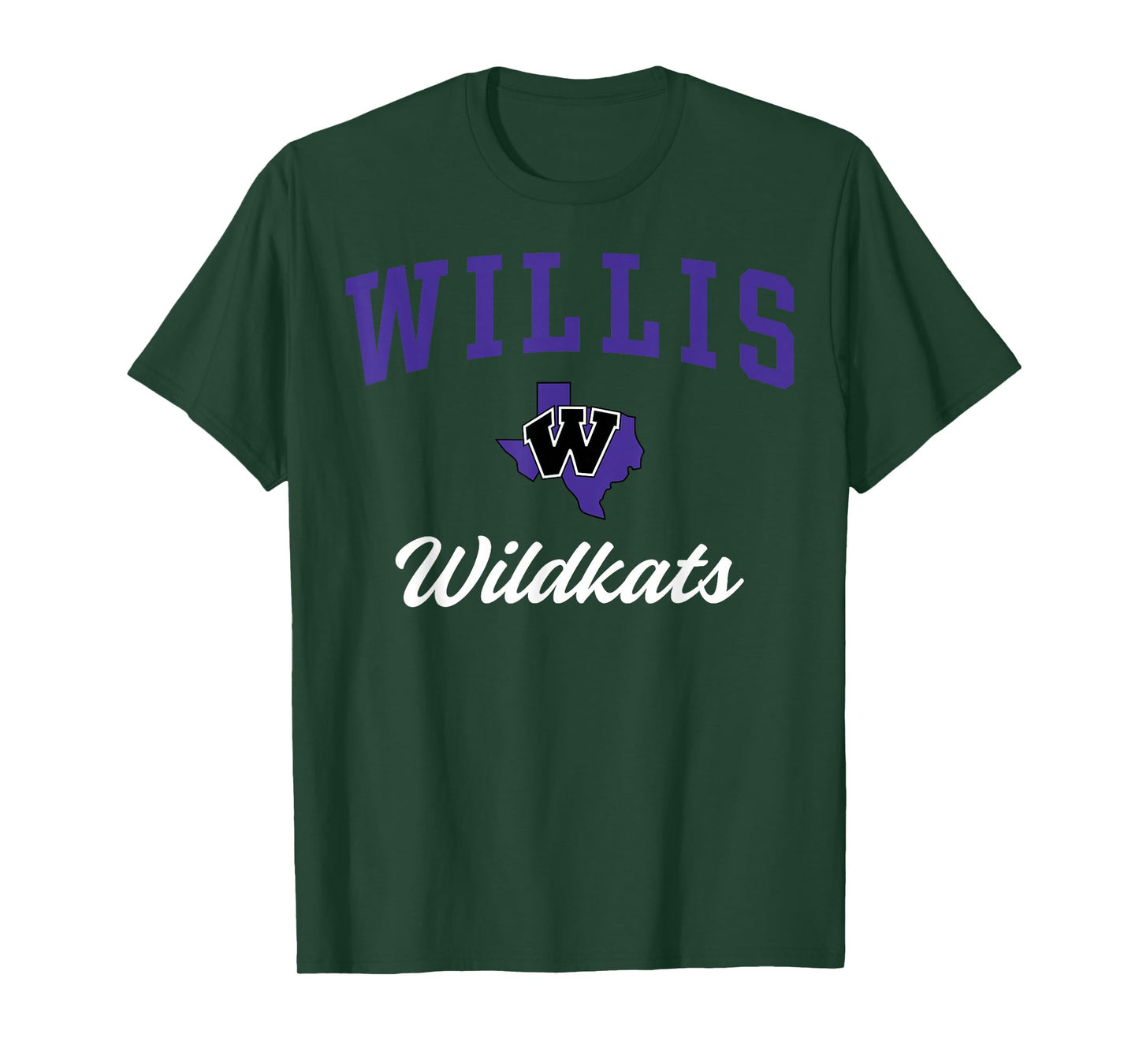 Willis High School Wildkats T-Shirt C3 T-Shirt