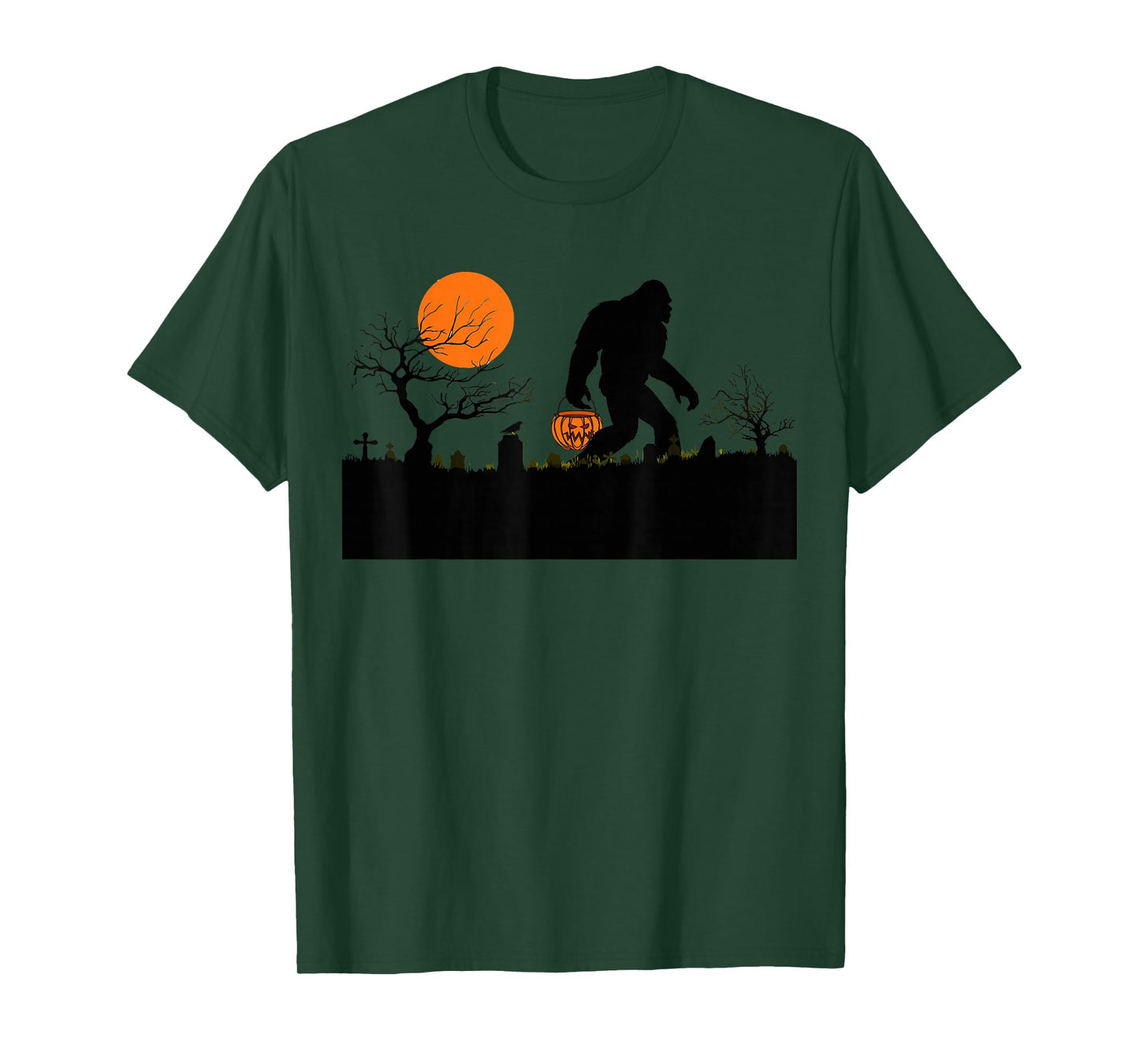 Funny Halloween Sasquatch Bigfoot Halloween Costume T-shirt T-Shirt