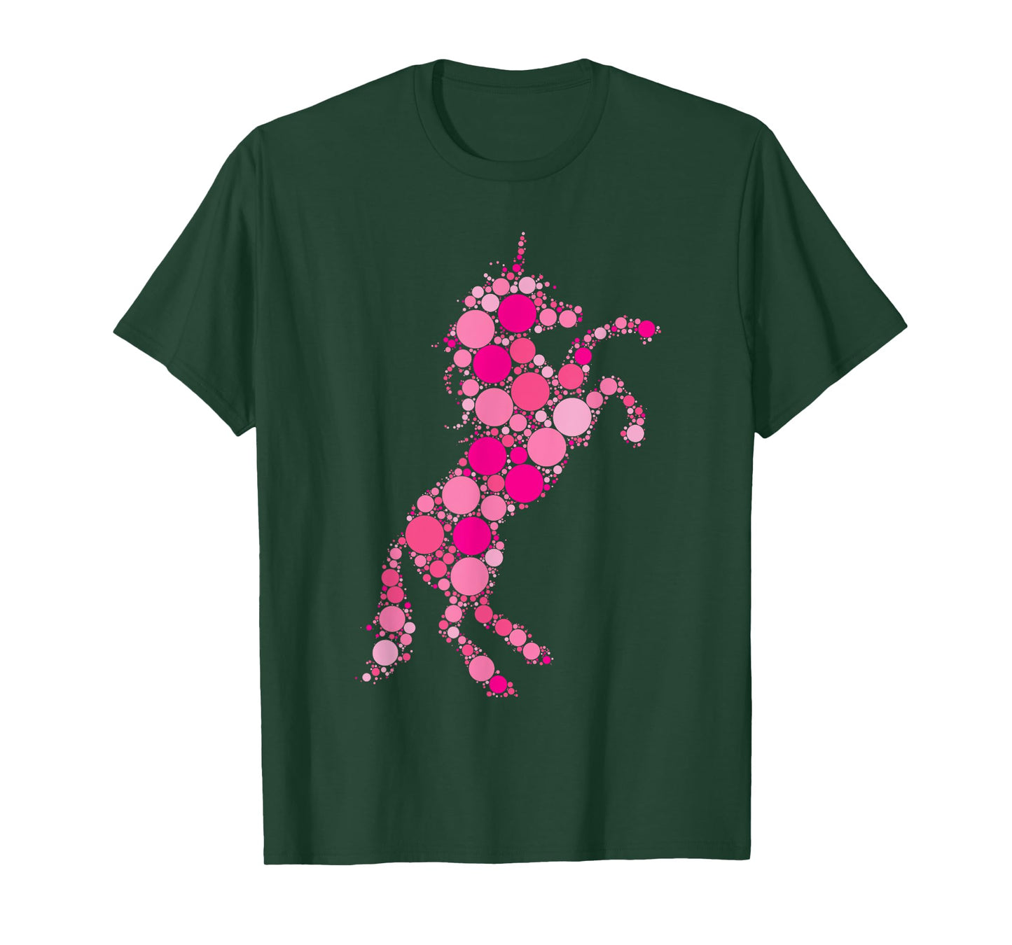 Pink Polka Dot Unicorn International Dot Day T-Shirt