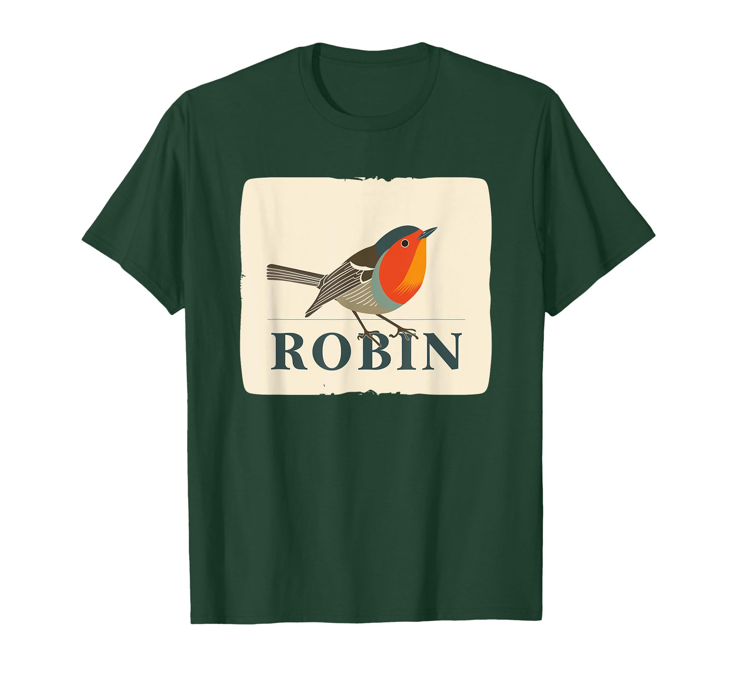 Awesome vibrant Robin Bird for colorful Animals Lovers T-Shirt