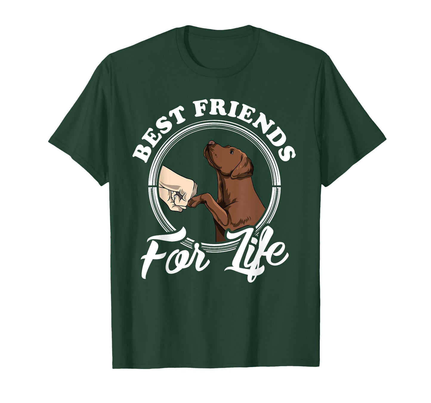 Chocolate Labrador Design Funny Chocolate Labrador Lovers T-Shirt