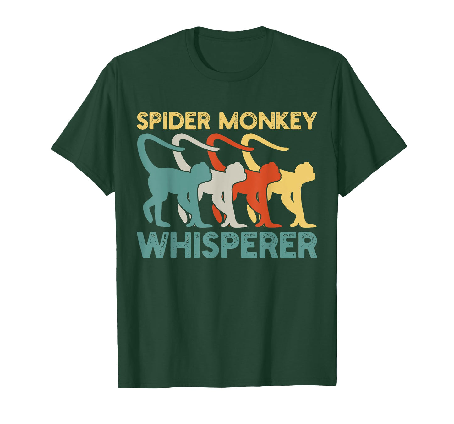 Spider Monkey Retro Vintage T-Shirt