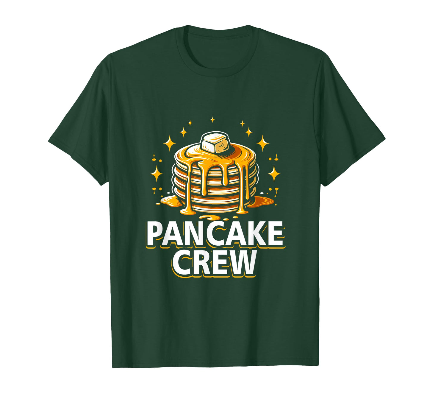 Pancake Crew Breakfast Food Syrup Cute Pancake Maker T-Shirt