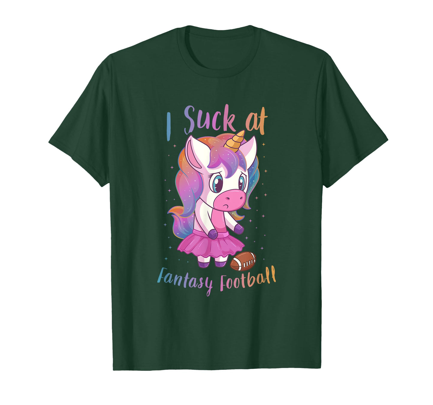 I Suck At Fantasy Football Loser Booby Prize T-Shirt