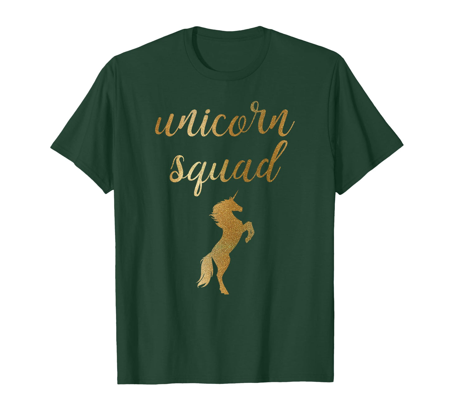 Unicorn Squad Gold Shirt Unicorn T-Shirt T-Shirt