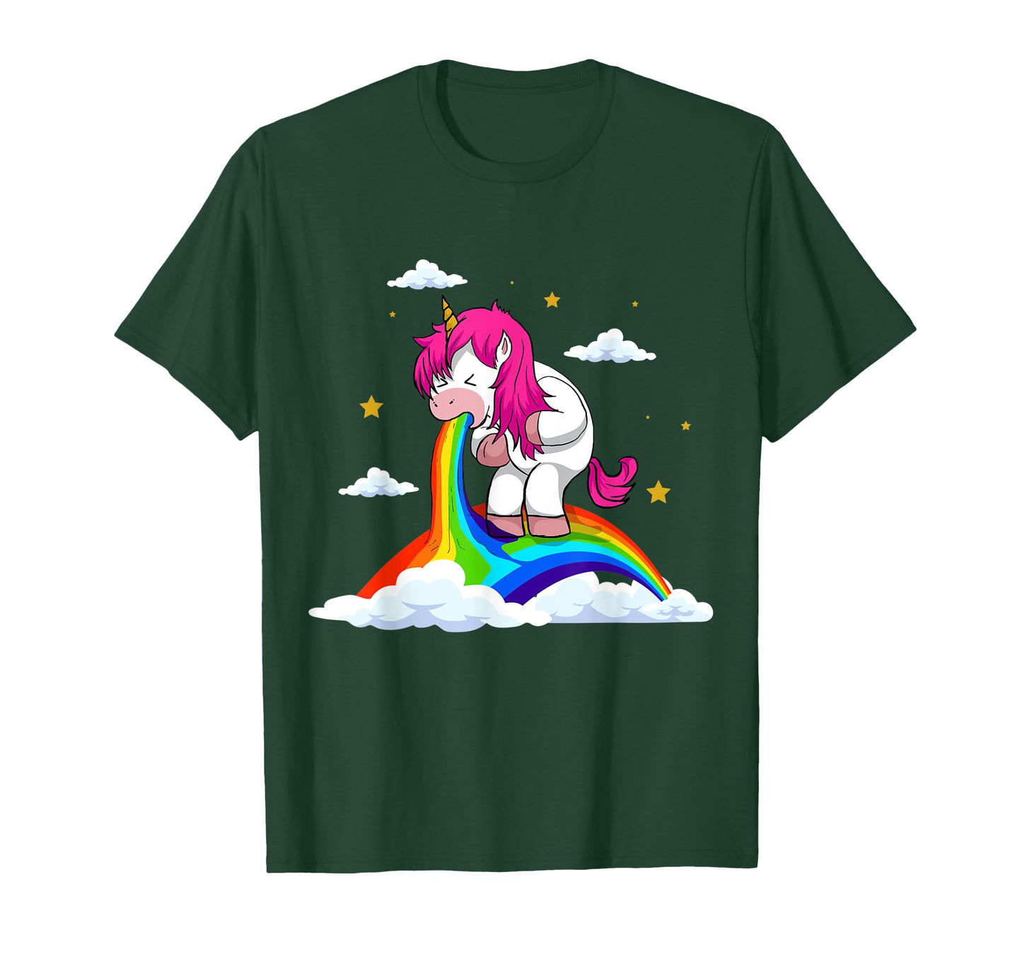 The cheerful evil unicorn T-Shirt