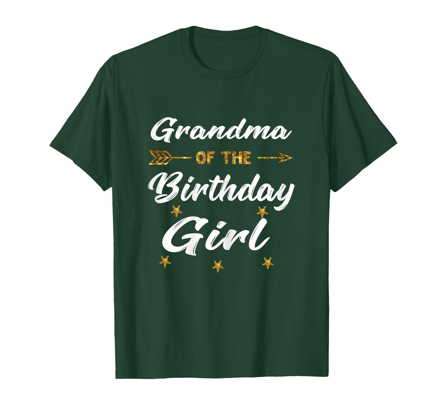 Grandma Of The Birthday Girl Princess Gift Matching Birthday T-Shirt