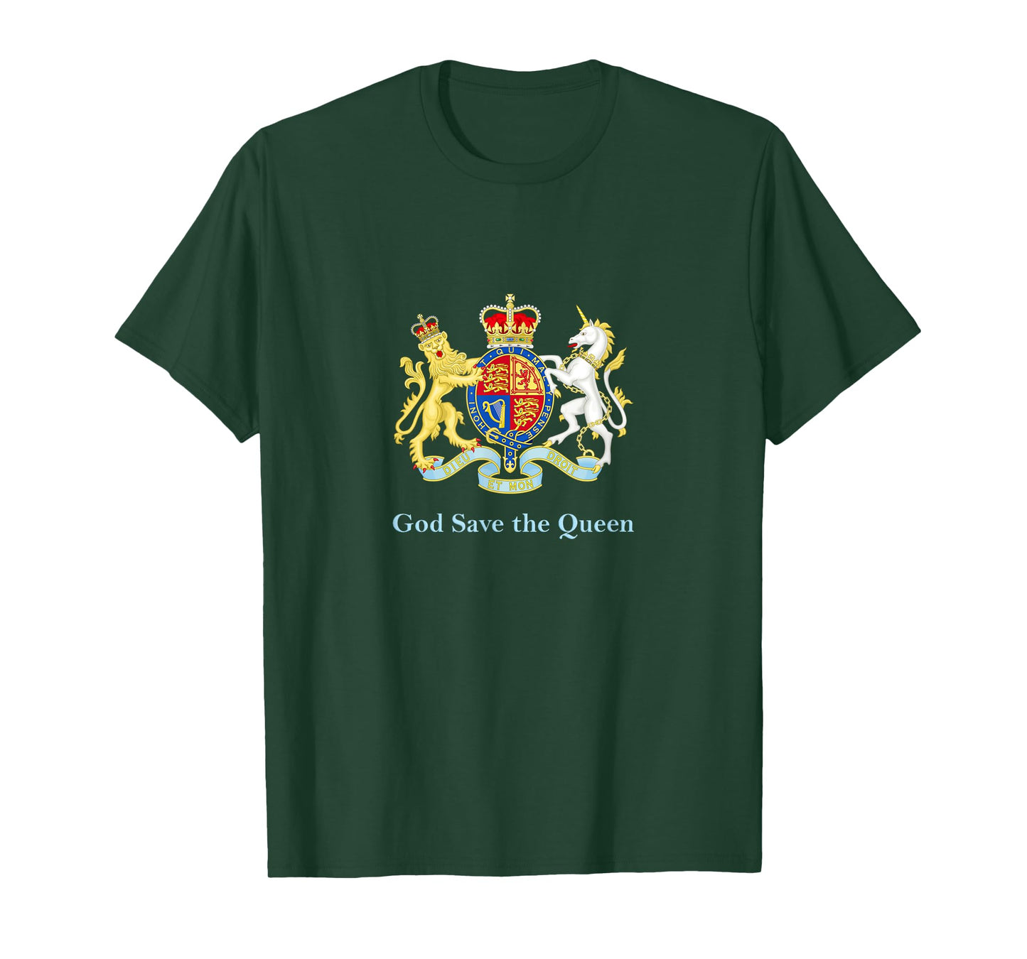 Royal Coat of Arms God Save the Queen T-Shirt