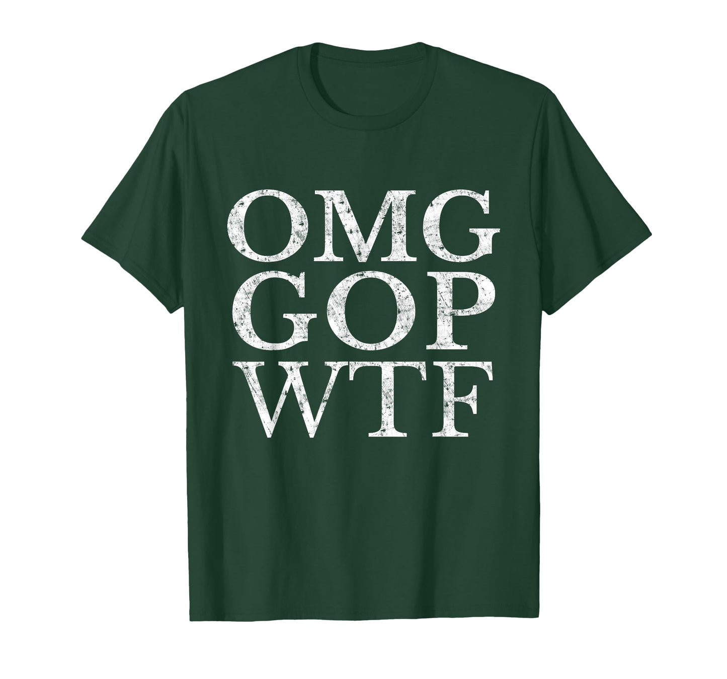 OMG GOP WTF Anti Trump Republican T Shirt T-Shirt