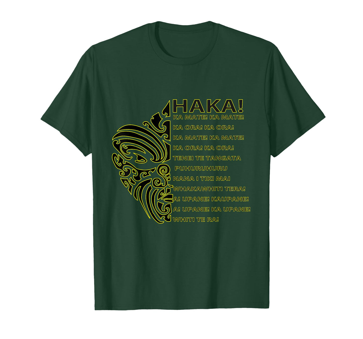 Maori Shirt Haka Aotearoa Kia ora New Zealand Rugby Tattoos T-Shirt
