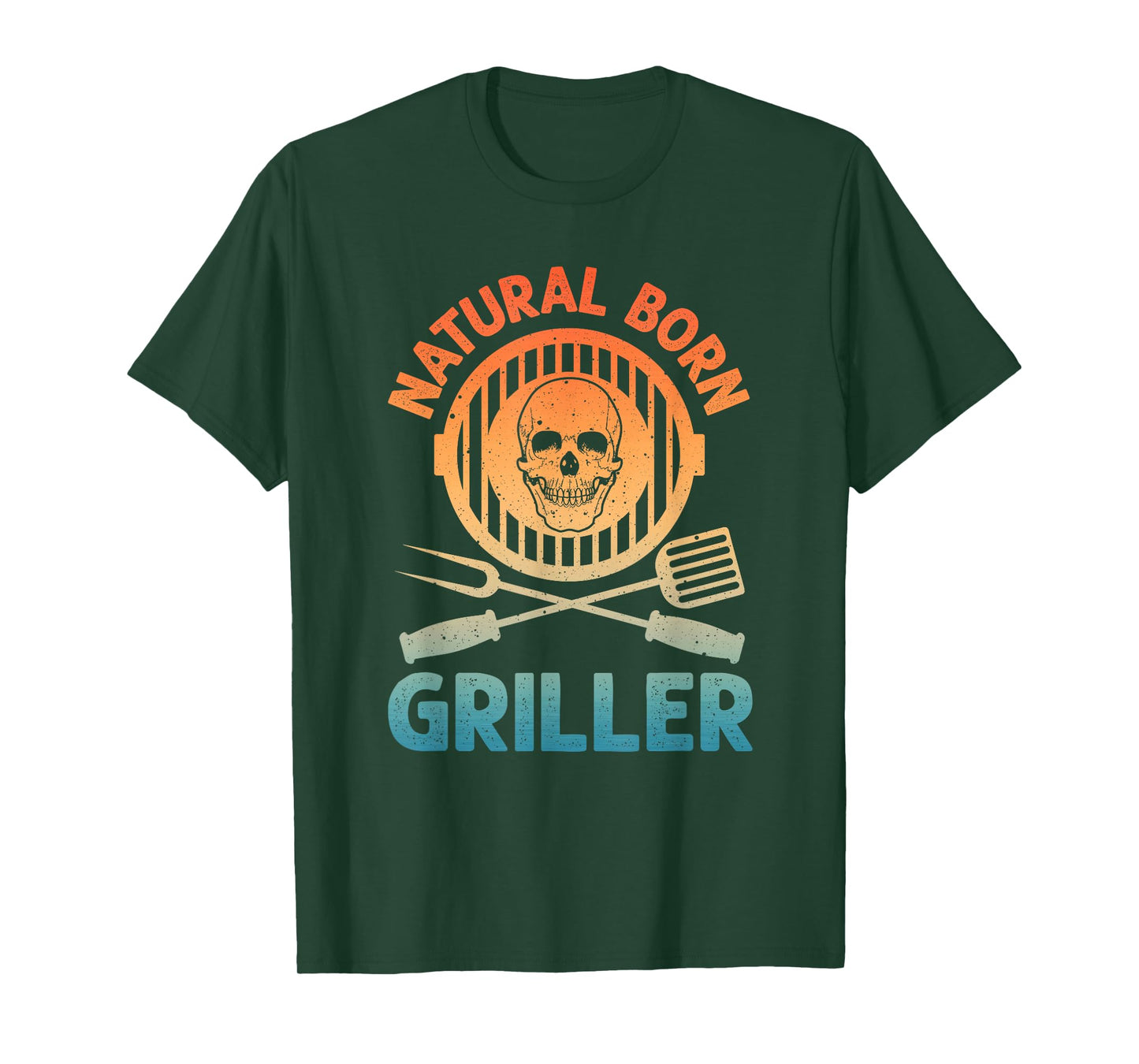 Funny BBQ Art For Men Women Grilling Meat Smoking Barbecue T-Shirt