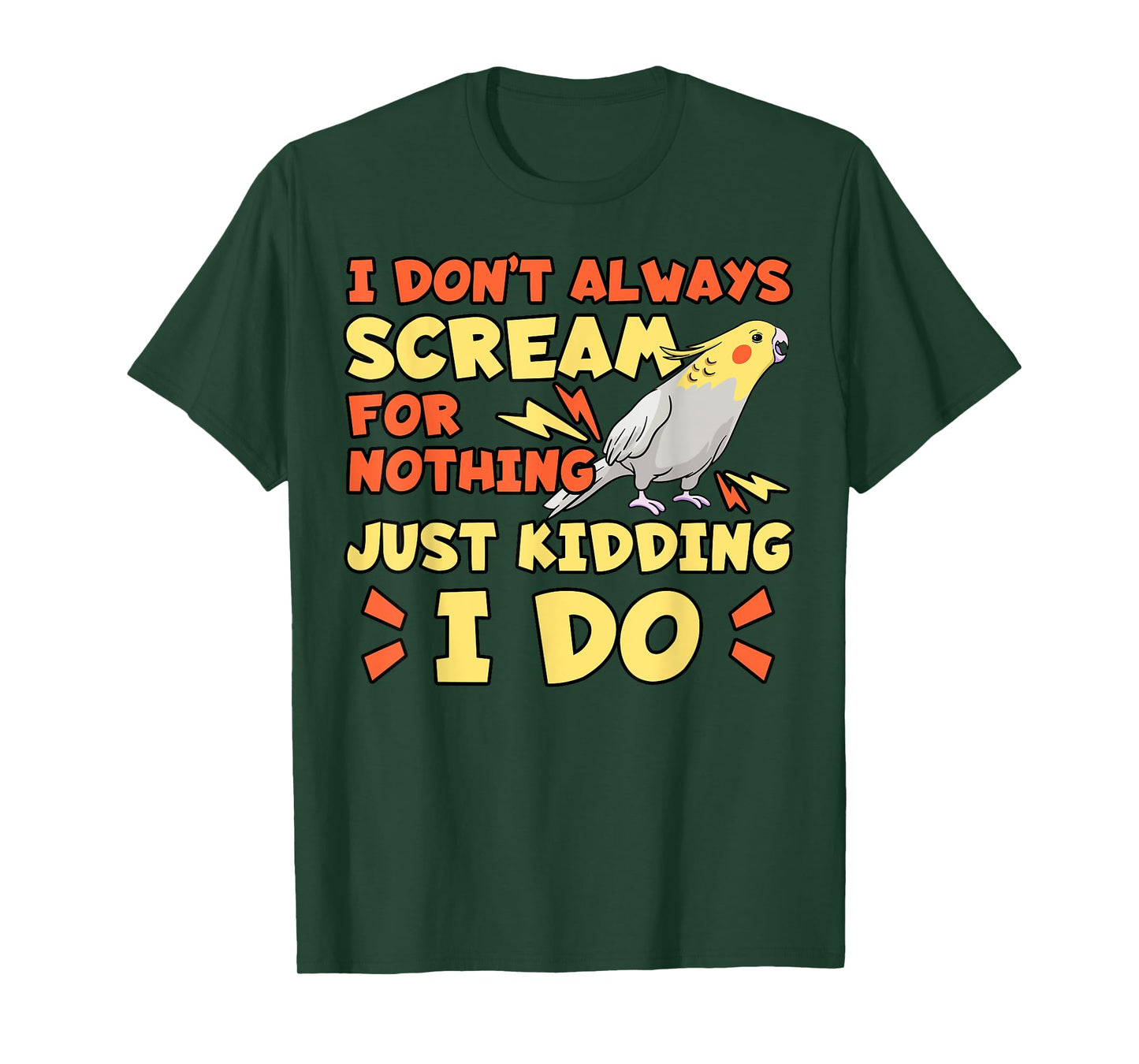 Cockatiel Cockatoo Lutino Weiro Bird Parrot Quarrion Tiel T-Shirt