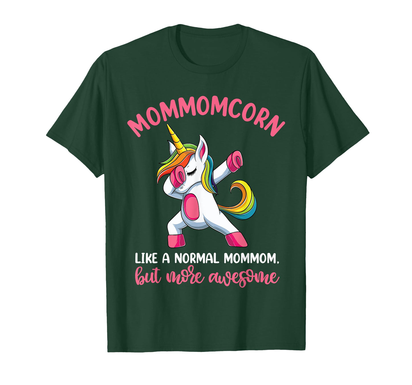 Mommomcorn Mommom Unicorn Shirts, Unicorn Birthday T-Shirt