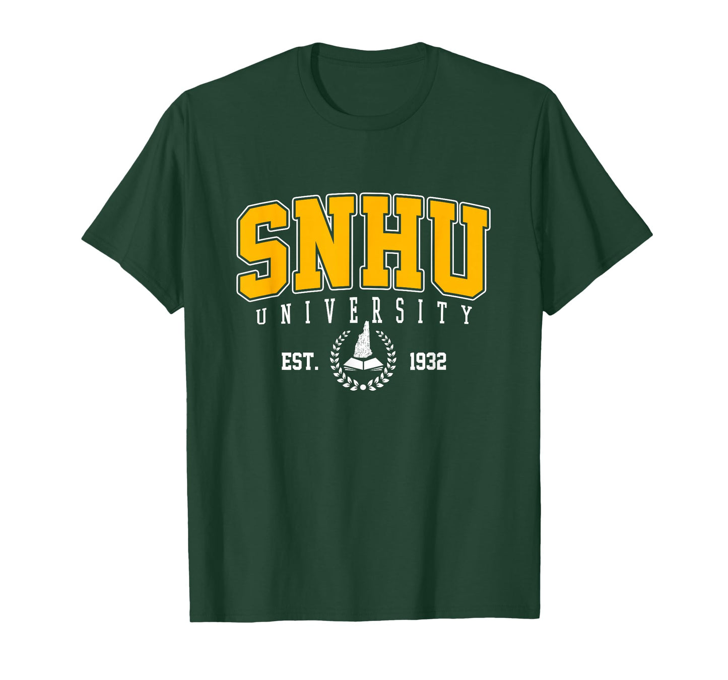 SNHU Arch Retro Collegiate Athletic Sports Tee Men Women T-Shirt