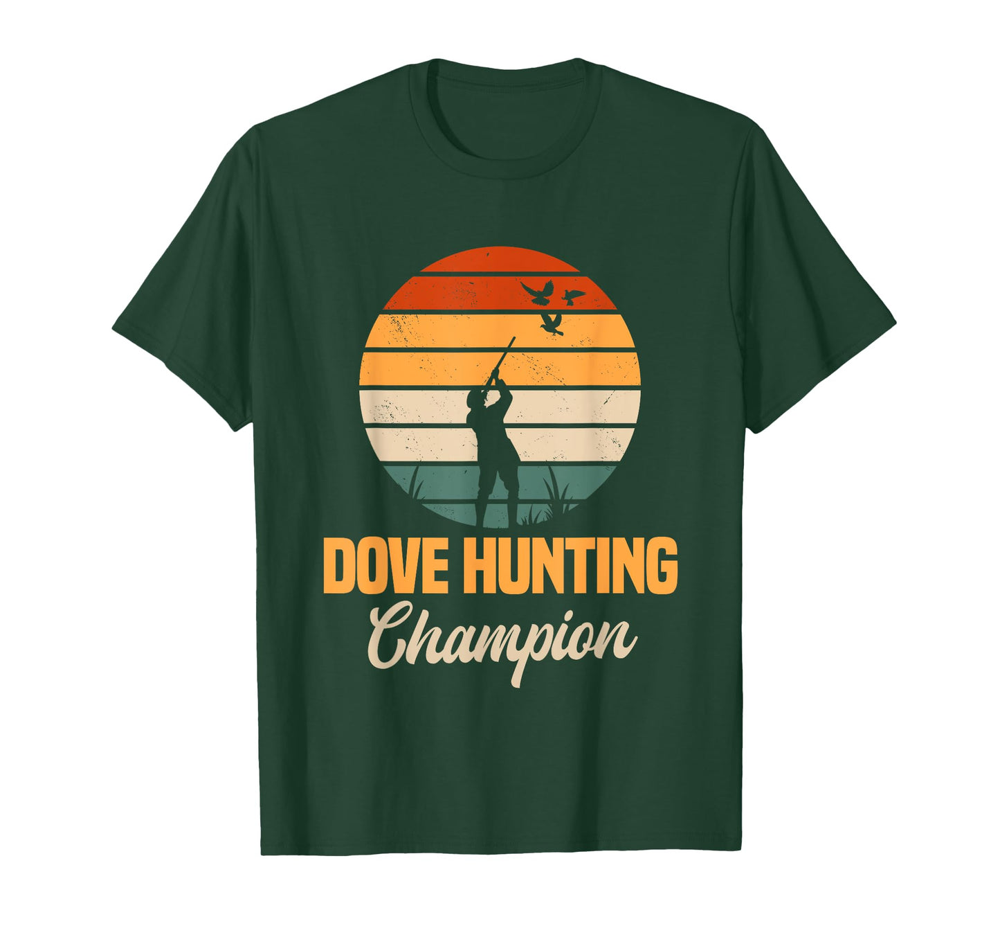 Dove Hunting Retro Vintage Bird Pigeon Hunter Huntress T-Shirt