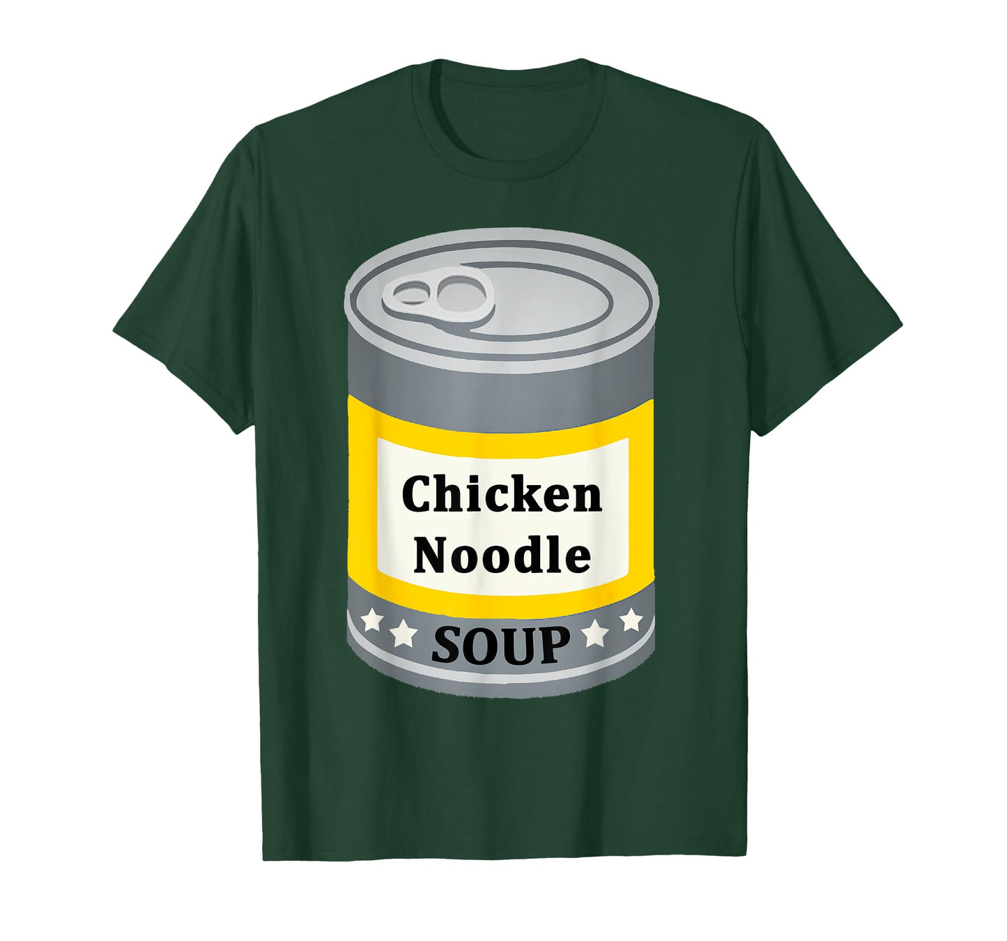 Chicken Noodle Canned Soup Fun Last Minute Halloween Costume T-Shirt